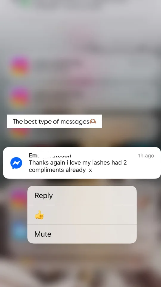 Customer testimonial